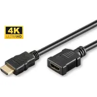 Microconnect HDMI 1.4 Extension -kaapeli jossa Ethernet, 5 m, musta