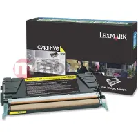 Lexmark C748H3YG High Yield -laservärikasetti, keltainen