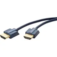ClickTronic Erittäin ohut High Speed HDMI-kaapeli Ethernetillä