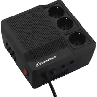 BlueWalker – PowerWalker AVR 600, 50 Hz, 0,6 kVA, 360 W, 3 AC-pistorasia(a), 430 J, 1,7 kg (10120300)