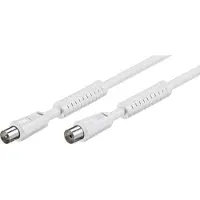 Goobay Antenna cable 20m white (50125)