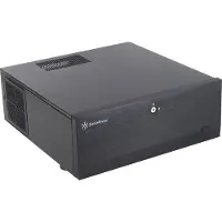 Silverstone Grandia GD07 HTPC-kotelo, E-ATX, musta