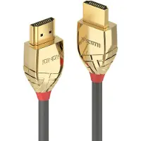 Lindy 37862, 2 m, HDMI-tyyppi A (vakio), HDMI-tyyppi A (vakio), 4096 x 2160 pikseliä, 18 Gbit/s, Harmaa