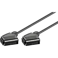 Goobay SCART-liitäntäkaapeli, nikkelöity, ø mm