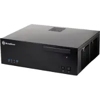 Silverstone Grandia GD04B USB3.0 HTPC-kotelo, Micro ATX, usta