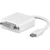 Microconnect Mini Displayport - DVI -adapteri, 15cm, Valkoinen