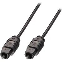 Lindy TosLink Budget opt.SPDIF 5m -optinen audiojohto, musta
