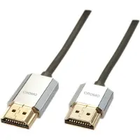 Lindy CROMO Slim A/A High Speed HDMI - 3m - Ethernet, 3D, 4K 60Hz