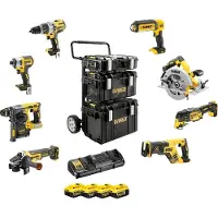 DeWalt Työkalusarja DCK853P4; 18 V; 4x5,0 Ah akku