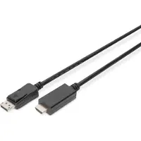 Digitus DISPLAYPORT ADAPTER CABLE, TYPE DP - HDMI A (AK-340303-010-S)