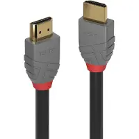 Lindy 36964, 3 m, HDMI-tyyppi A (vakio), HDMI-tyyppi A (vakio), 4096 x 2160 pikseliä, 18 Gbit/s, Musta, Harmaa