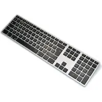 Matias Mac aluminum wireless keyboard illuminated Space Gray