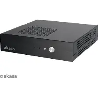 Akasa – Cypher, Super Compact THIN Mini ITX case, VESA mountable (AK-ITX04M)