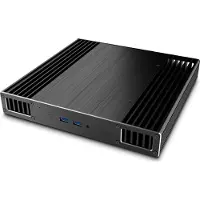 Akasa – Plato X8, fanless case for 8th gen Intel NUC Boards(Bean Canyon), black (A-NUC43-M1B)