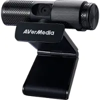 AVerMedia PW313 Live Streamer Cam, Full HD -verkkokamera, musta