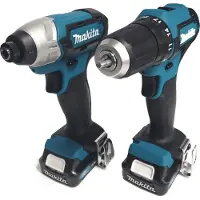 Makita Työkalusarja CLX224X (DF333D + TD110D); 12 V; 2x1,5 Ah akku
