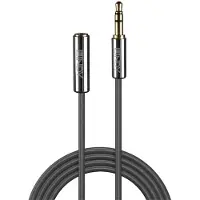 Lindy 35326, 3.5mm, Uros, 3.5mm, Naaras, 0,5 m, Antrasiitti