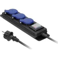 ORNO Power strip OR-AE-13192 3 sockets 5 m black (OR-AE-13192/5M)
