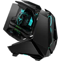 Jonsbo MOD5 Black, ikkunallinen showcase-kotelo, musta