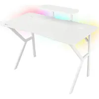 Genesis Gaming Työpöydät Holm 320 RGB White Edition