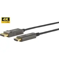 Microconnect DP-HDMI-1000V1.4OP aktiivinen DisplayPort – HDMI -sovitinkaapeli, 10 m, musta