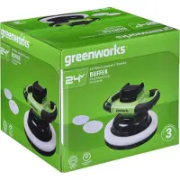 Greenworks Kiillotuskone G24BU10; 24 V (ilman akkua ja laturia)