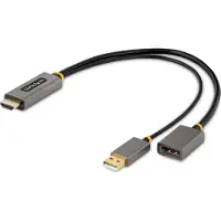 StarTech.com – HDMI to DisplayPort Adapter HDMI 4K60Hz (128-HDMI-DISPLAYPORT)