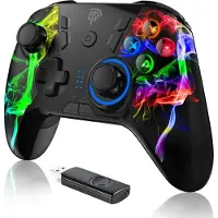 Pixminds Slim Pack langaton ohjain, sininen, PS4/PC