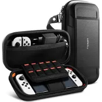 Spigen Rugged Armor Pro Pouch, black - Nintendo Switch/Switch OLED