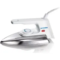 Severin BA 3211 -höyrysilitysrauta, 1000 W, 0,05 l, sininen/hopea