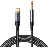 JOYROOM SY-A06 1.2m Lightning 3.5mm AUX äänikaapeli - 1.2m