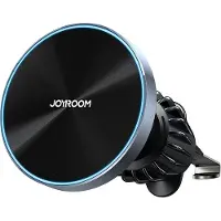 JOYROOM Car Mount Wireless Charger (Airvent Version) 4.7 - 6.8 inch 15W, Black (JR-ZS240-PRO)