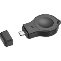 Deltaco Apple Watch mini charger, USB-C