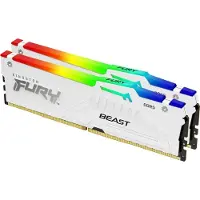 Kingston FURY Beast RGB 32 Gt (2 x 16 Gt) DDR5 6800 MHz, CL34 -muisti, valkoinen (EXPO)