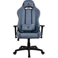 AROZZI Torretta Soft Fabric v2 - Blue, kangasverhoiltu pelituoli, sininen/musta