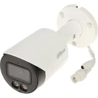 Dahua IPC-HFW2549S-S-IL-0280B 5MP älykäs kaksoisvalolampuilla varustettu kiinteäpolttoväliinen tynnyrikamera WizSense (IPC-HFW2549S-S-IL-0280B)