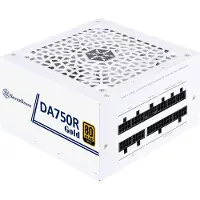 Silverstone 750W DA750R Gold, ATX-virtalähde, 80 Plus Gold, valkoinen