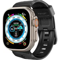 Spigen Rugged Ultra Band, matte black - Apple Watch 49mm/45mm/44mm/42mm