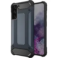 Hurtel Hybrid Armor -kotelo Samsung Galaxy S23+:lle, panssaroitu hybridikotelo, sininen