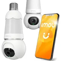 IMOU Ampulikamera - - IPC-S6DP-5M0WEB-E27 - 5MP - Ihmisten tunnistus - Yökuvaus