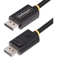 StarTech.com DisplayPort 2.1 -näyttökaapeli, 2m, musta
