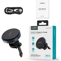 Choetech car holder witch charger Choetech T205-F, 15W (black)