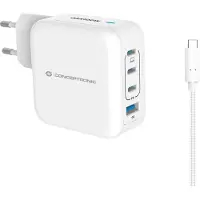 Conceptronic ALTHEA18W, Sisätila, AC, 20 V, 1,5 m, Valkoinen
