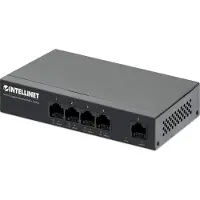Intellinet 561792, Gigabit Ethernet (10/100/1000), Täysin kaksipuolinen, Power over Ethernet -tuki, Seinäkiinnitteinen