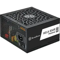 Silverstone 850W HELA 850R Platinum, ATX-virtalähdelähde, 80 Plus Platinum, musta