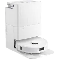 Roborock Qrevo PLUS, Pussiton, Musta, Valkoinen, Pyöreä, Pölypussi, 0,33 L, 63 dB (5074350EG722509)