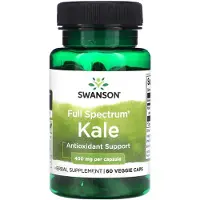 Swanson Health Täysi spektri lehtikaali, 400 mg - 60 kasviskapselia