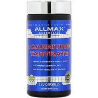 Allmax nutrition - L-Karnitiini + Viinikivi, 120 kapselia