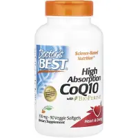 Doctors Best , High Absorption CoQ10 with BioPerine, 300 mg, 90 Kasvispehmelejä