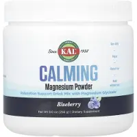 Kal , Rauhallinen Magnesium Pöly, Blueberry, 9 oz (256 g)
